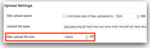 Max-Upload-file-size