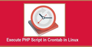 Execute PHP Script in Crontab in Linux