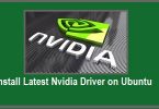 Install Latest Nvidia Driver on Ubuntu