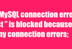 mysql-connection-error