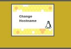 Change-hostname-fedora-centos