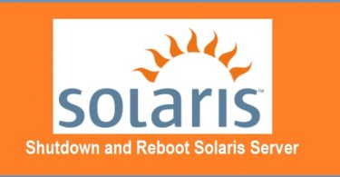 Shutdown-Reboot-Solaris Server